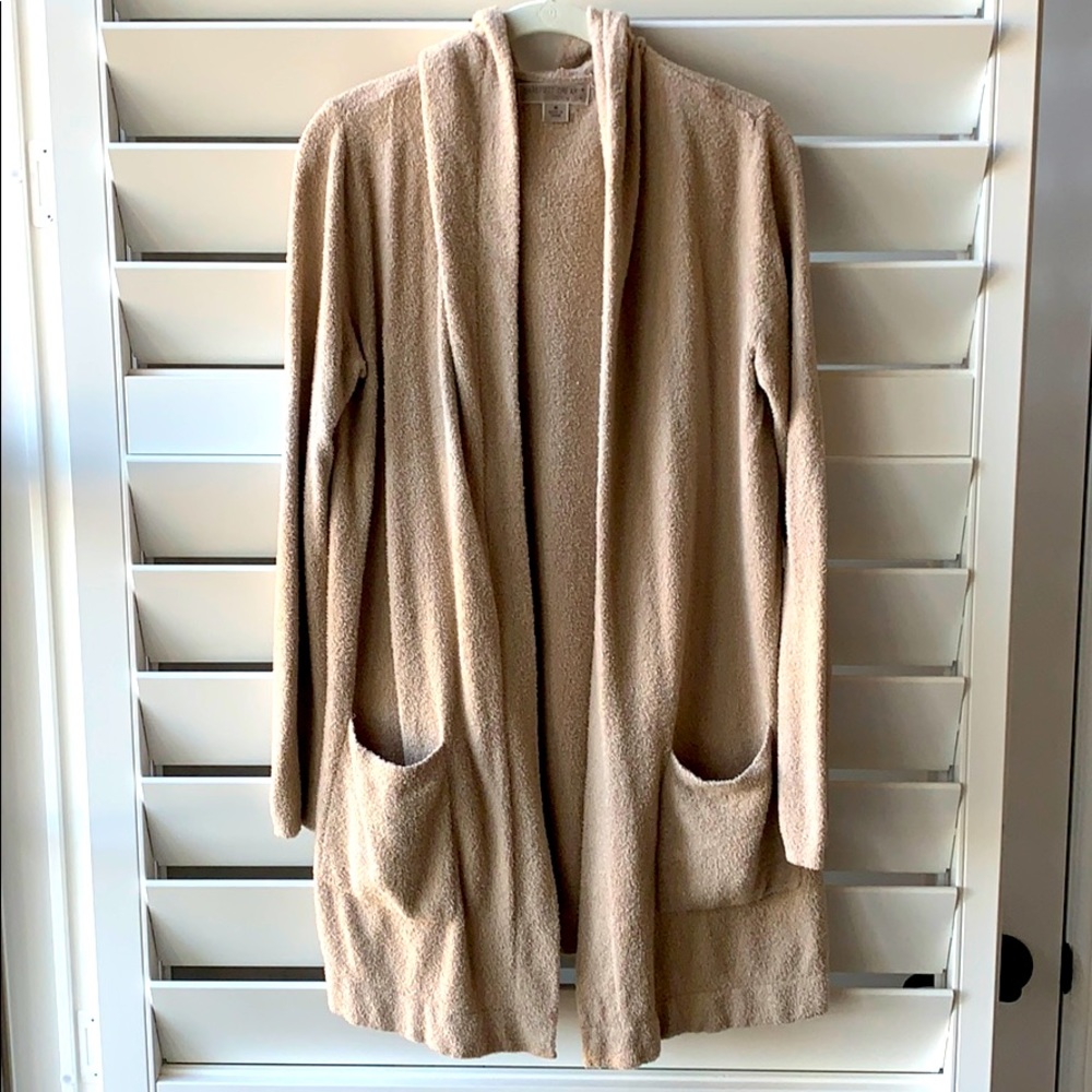 Barefoot Dreams  CozyChic Lite hooded cardigan
